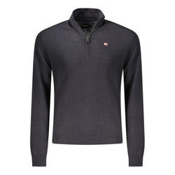 Napapijri Black Wool Mens Sweater