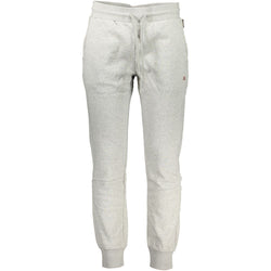 Napapijri Gray Cotton Men's Sweatpants