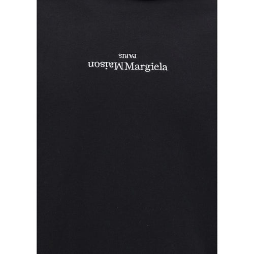 Maison Margiela Black Cotton Sweatshirt
