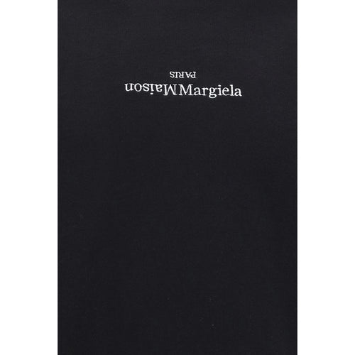 Maison Margiela Black Cotton Sweatshirt