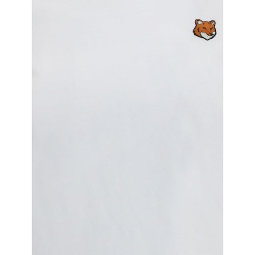 Maison Kitsuné White Cotton T-Shirt