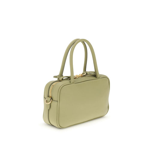 Prada Bicolor Calf Leather Bos Taurus Handbag