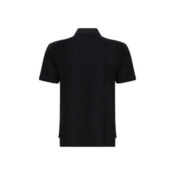 Givenchy Black Cotton Polo Shirt