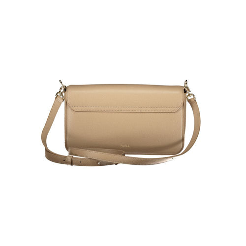 Furla Beige Leather Women Bag