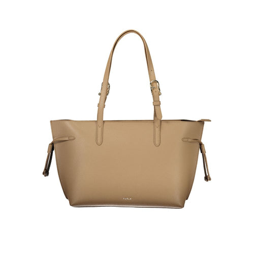 Furla Marrone Leather Woman Handbag