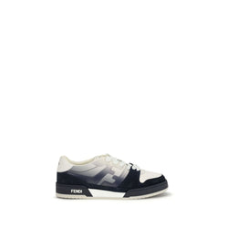 Fendi Multicolor Calf Leather Bos Taurus Low Top Sneakers
